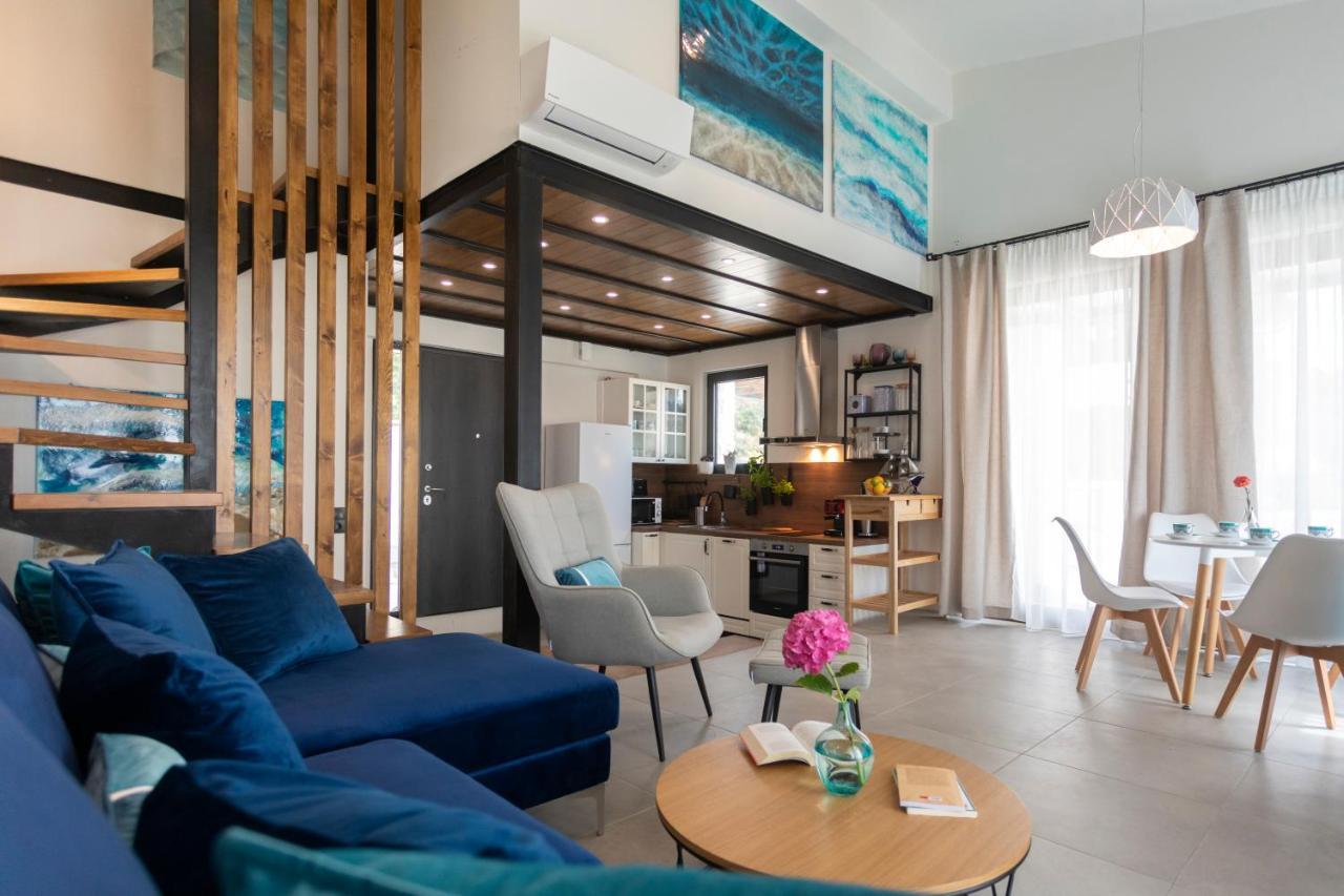 Allure Luxury Villas 3&4 Serenity Retreat Moni Evaggelistrias 外观 照片