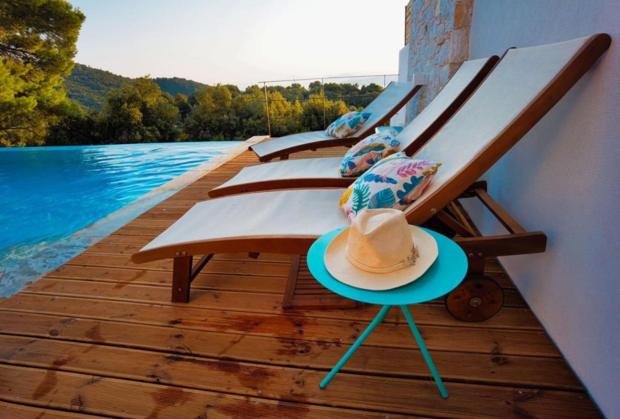 Allure Luxury Villas 3&4 Serenity Retreat Moni Evaggelistrias 外观 照片