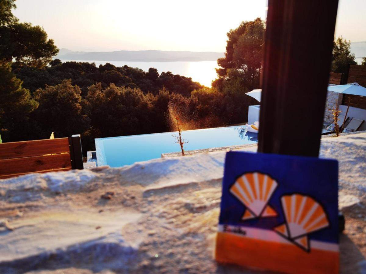 Allure Luxury Villas 3&4 Serenity Retreat Moni Evaggelistrias 外观 照片