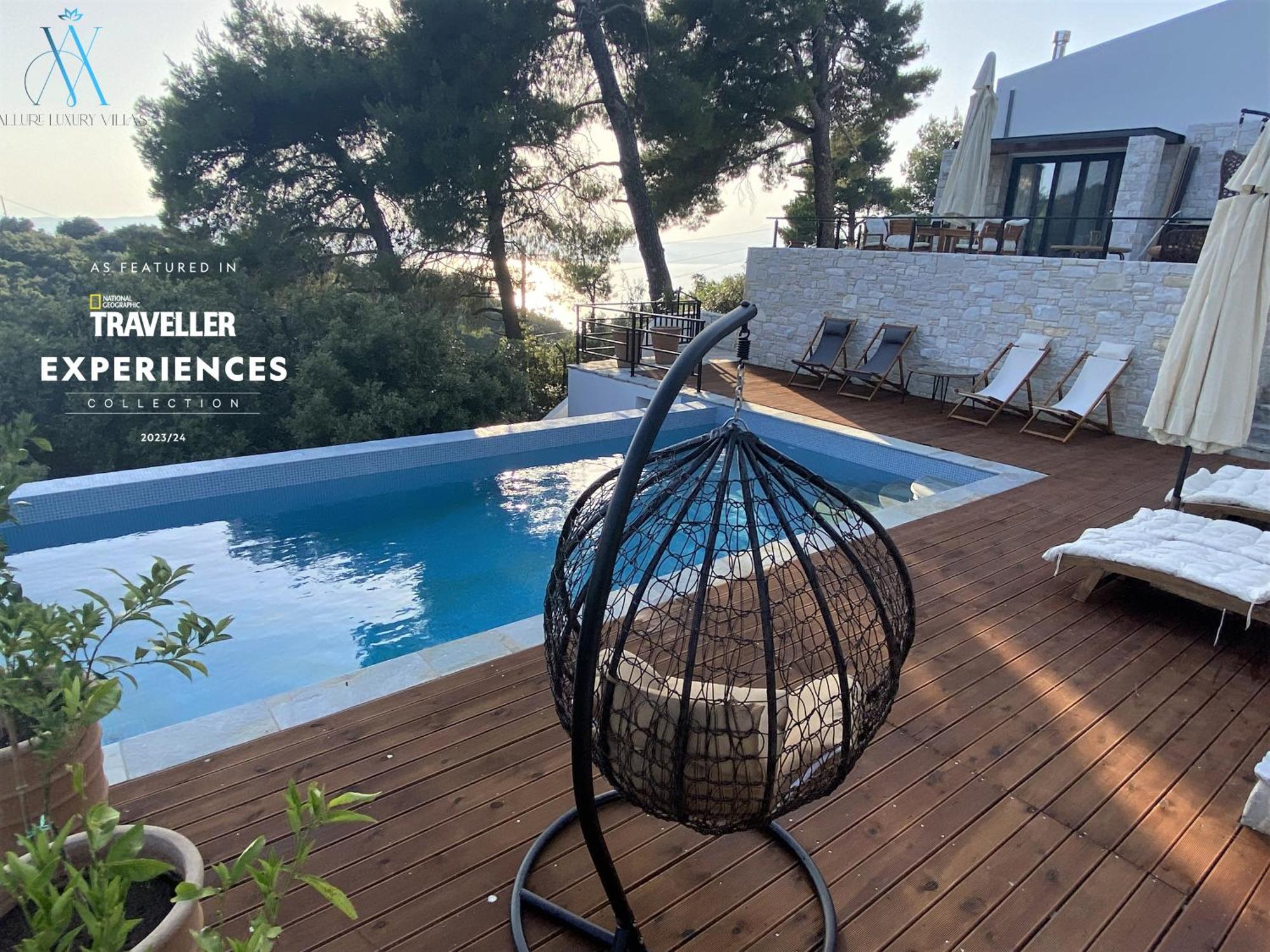 Allure Luxury Villas 3&4 Serenity Retreat Moni Evaggelistrias 外观 照片
