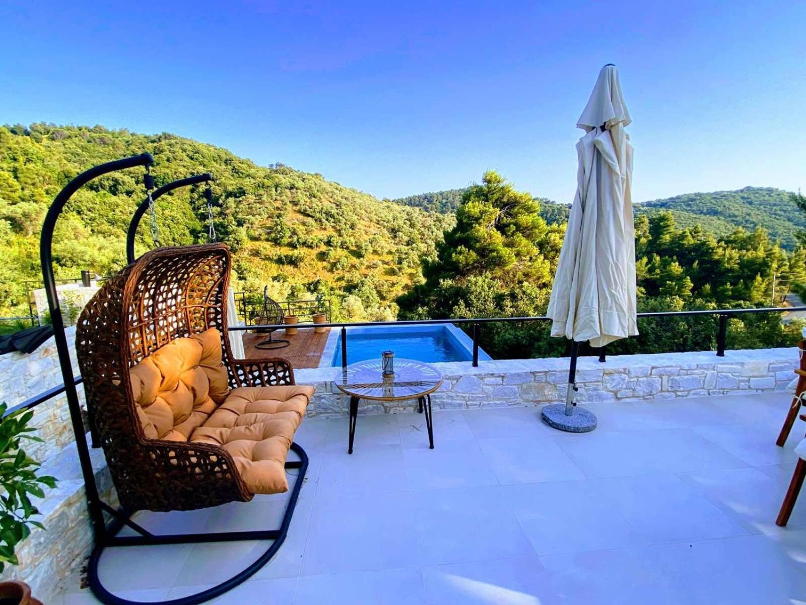 Allure Luxury Villas 3&4 Serenity Retreat Moni Evaggelistrias 外观 照片