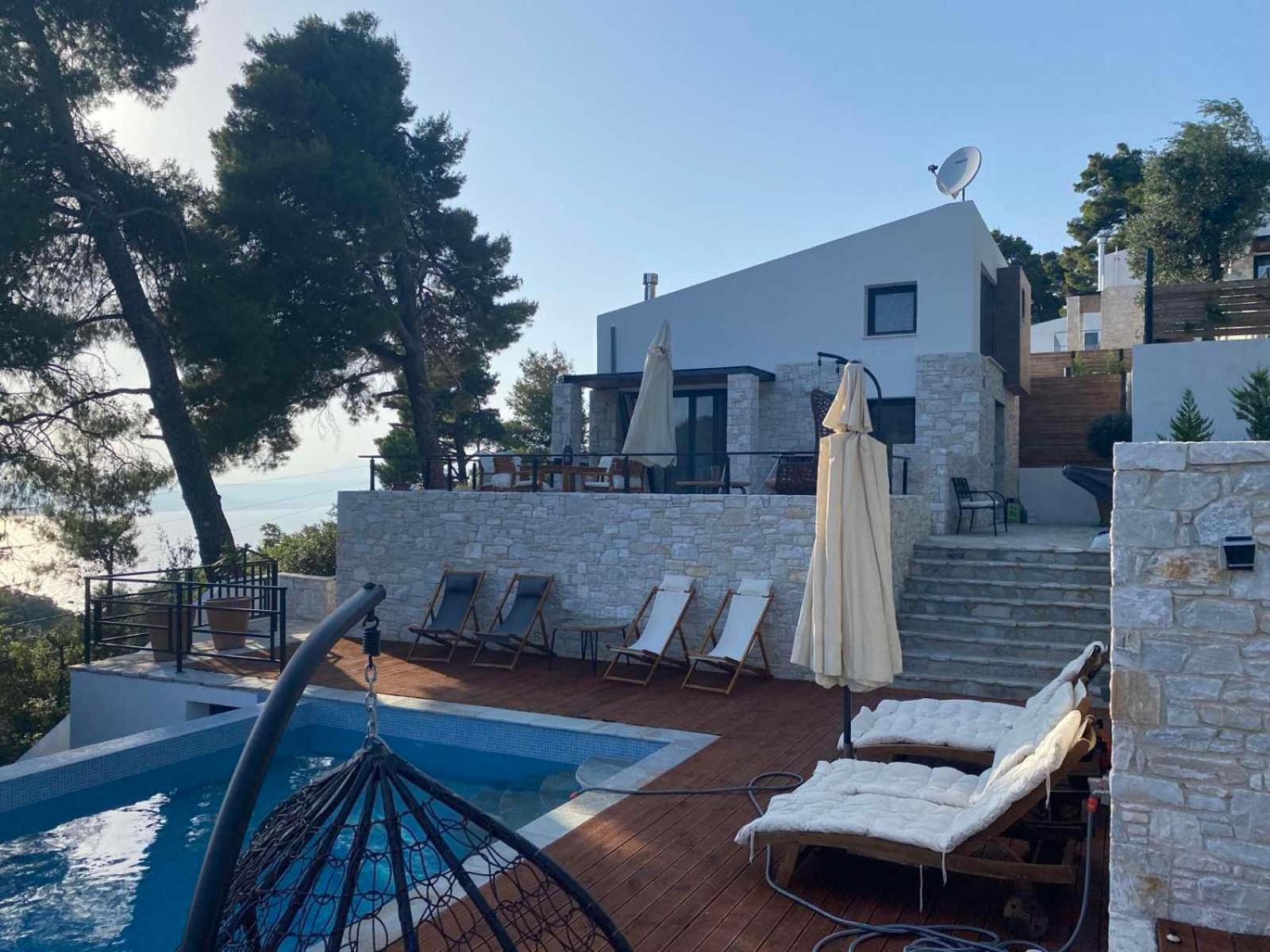 Allure Luxury Villas 3&4 Serenity Retreat Moni Evaggelistrias 外观 照片