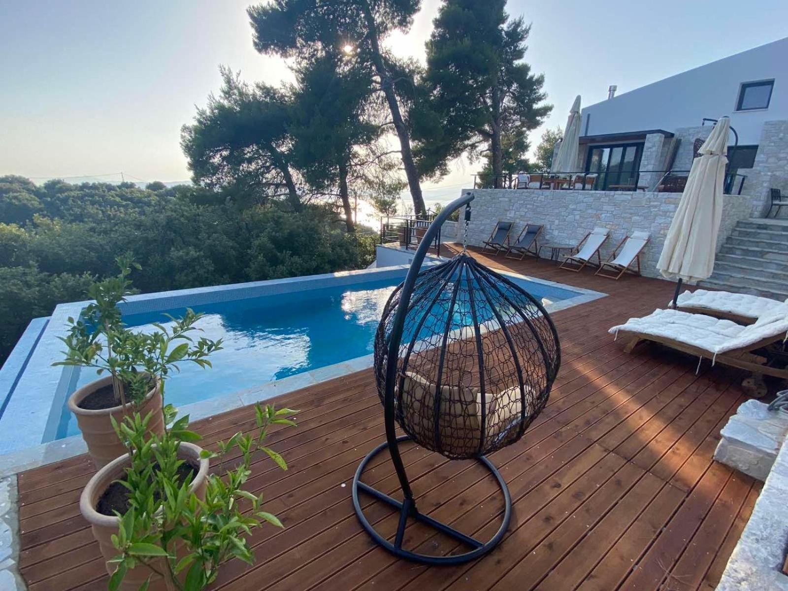 Allure Luxury Villas 3&4 Serenity Retreat Moni Evaggelistrias 外观 照片