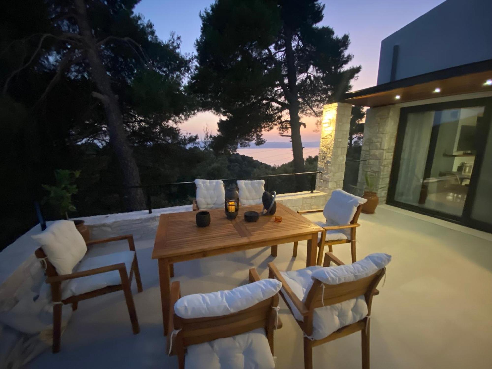 Allure Luxury Villas 3&4 Serenity Retreat Moni Evaggelistrias 外观 照片