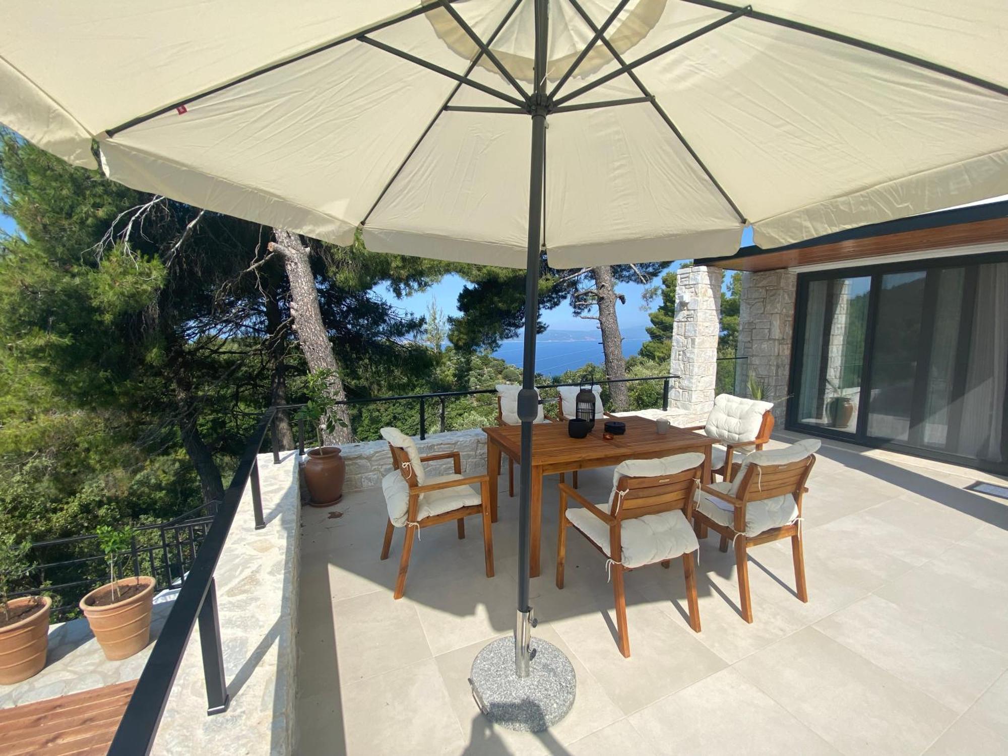 Allure Luxury Villas 3&4 Serenity Retreat Moni Evaggelistrias 外观 照片