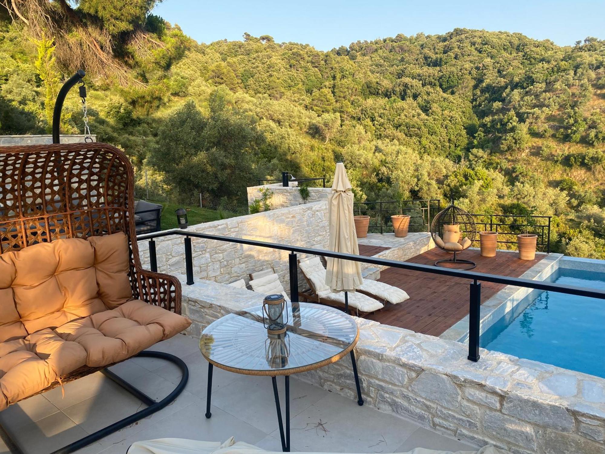 Allure Luxury Villas 3&4 Serenity Retreat Moni Evaggelistrias 外观 照片
