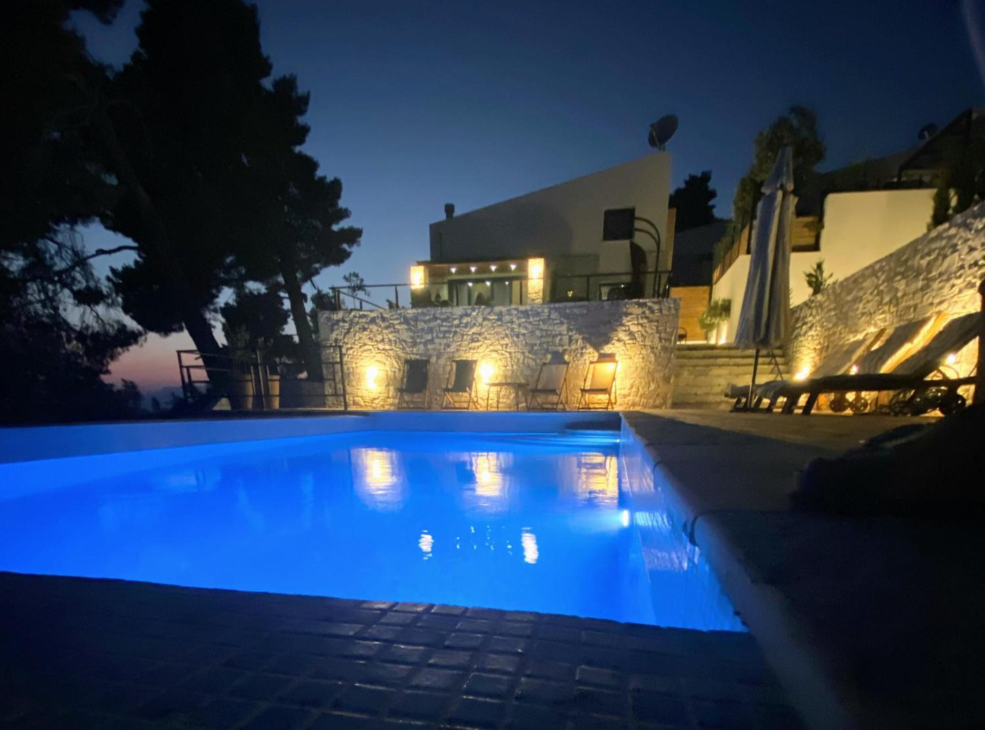 Allure Luxury Villas 3&4 Serenity Retreat Moni Evaggelistrias 外观 照片