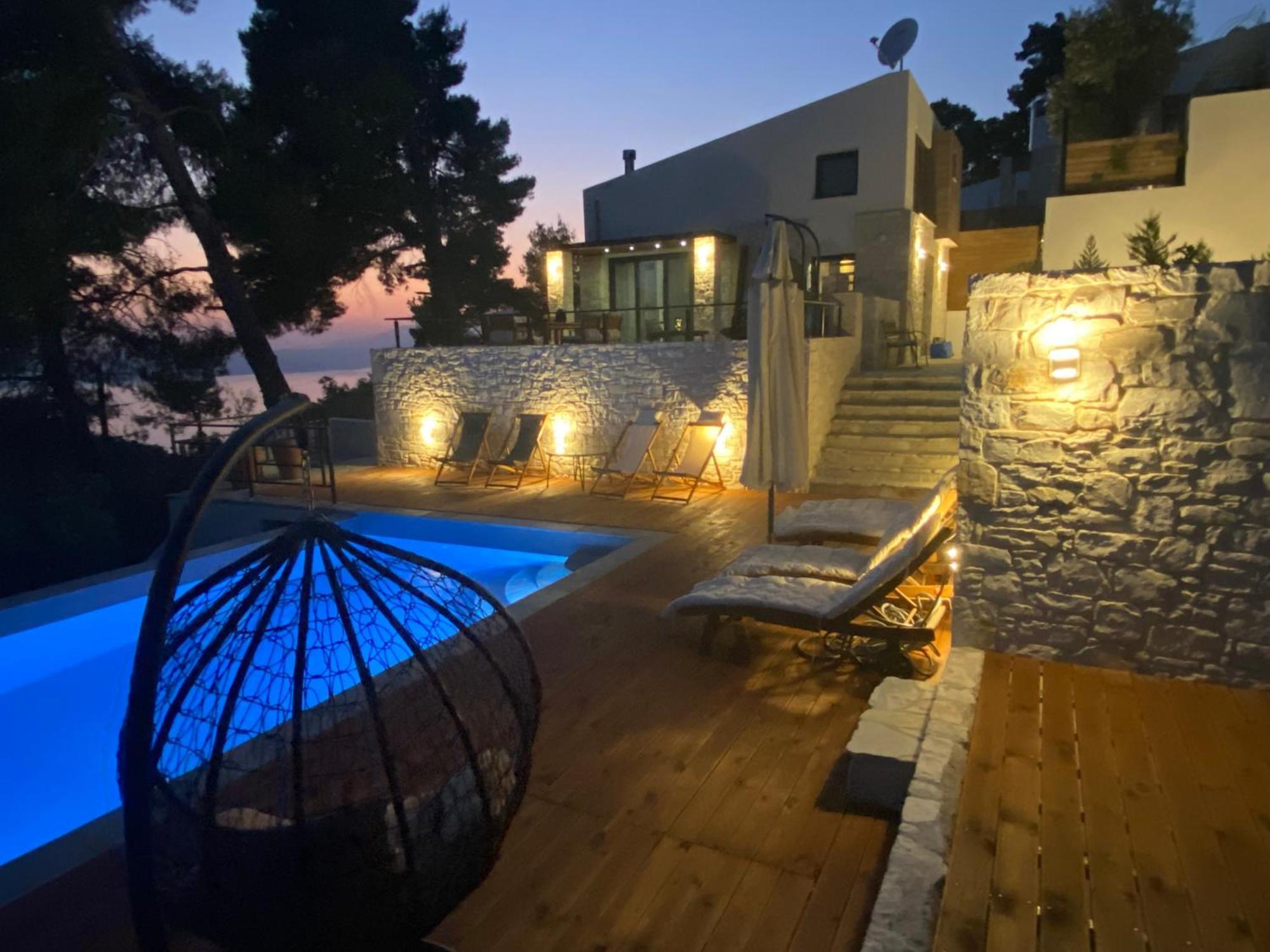 Allure Luxury Villas 3&4 Serenity Retreat Moni Evaggelistrias 外观 照片