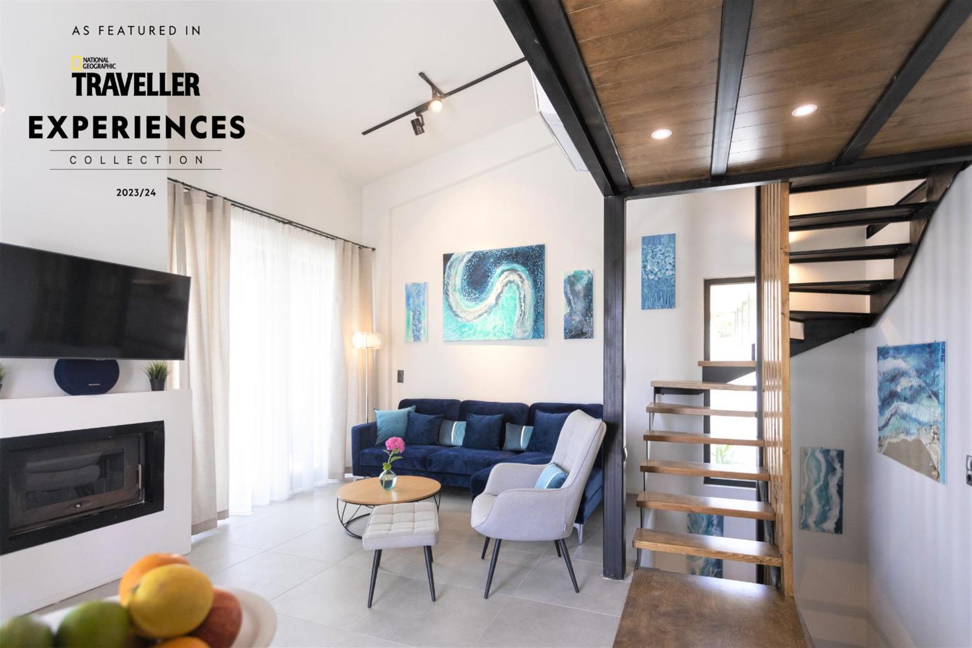 Allure Luxury Villas 3&4 Serenity Retreat Moni Evaggelistrias 外观 照片